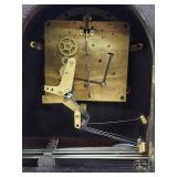 Seth Thomas Tambour Mantel Clock Silent Chime Wood Case Untested
