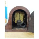 Seth Thomas Tambour Mantel Clock Wood Case Mechanical Chime Untested