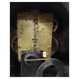 Seth Thomas Tambour Mantel Clock Wood Case Mechanical Chime Untested
