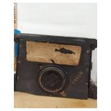 Seth Thomas Adamantine Mantel Clock Black Faux Marble Antique