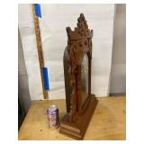 New Haven Maine Line Gingerbread Mantel Clock Victorian Oak Case