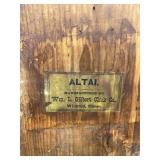 Wm. L. Gilbert Altai Victorian Walnut Shelf Clock Untested 24in