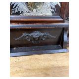 Ansonia Antique Victorian Mantel Clock Figural Shelf Clock Untested