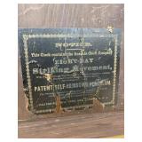 Ansonia Antique Victorian Mantel Clock Figural Shelf Clock Untested