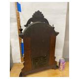Ansonia Antique Victorian Mantel Clock Figural Shelf Clock Untested