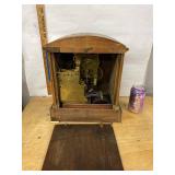Seth Thomas Adamantine Mantel Clock Chiming Shelf Clock See Photos