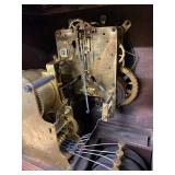 Seth Thomas Adamantine Mantel Clock Chiming Shelf Clock See Photos