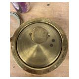 Seth Thomas Brass Marine Porthole Bulkhead Clock Untested See Photos