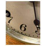 Seth Thomas Tambour Mantel Clock 8 Day B-51-M Wood Case Untested