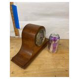 Seth Thomas Tambour Mantel Clock 8 Day B-51-M Wood Case Untested