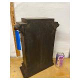 Sessions Eight Day Mantel Clock Wooden Case Roman Dial Untested