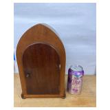 Seth Thomas Antique Cathedral Mantel Clock Wood Case Untested