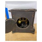 Seth Thomas Antique Adamantine Mantel Clock Black Case Untested