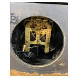 Seth Thomas Adamantine Mantel Clock Faux Marble Case Approx 19in
