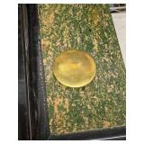 Seth Thomas Adamantine Mantel Clock Faux Marble Case Approx 19in