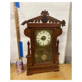 Seth Thomas Gingerbread Mantel Clock Victorian Walnut Case Repair