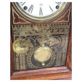 Seth Thomas Gingerbread Mantel Clock Victorian Walnut Case Repair
