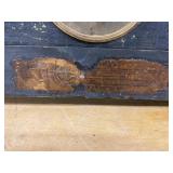 Seth Thomas Adamantine Mantel Clock Faux Wood Column Case Untested