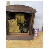 Seth Thomas Mantel Clock Adamantine Case Chime Movement See Photos