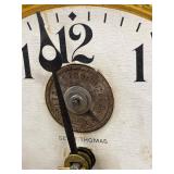 Seth Thomas Antique Mantel Clock Automatic 8 Day Alarm approx 13in