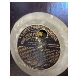 Welch Spring Co Perpetual Calendar Wall Clock approx 37in Untested