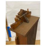 Seth Thomas Victorian Style Mantel Clock Wood Case Roman Dial