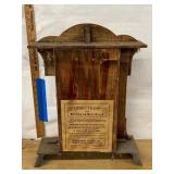 Sessions Wall Clock Wood Case Pendulum Vintage Approx 18in Tall