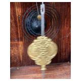 Sessions Wall Clock Wood Case Pendulum Vintage Approx 18in Tall