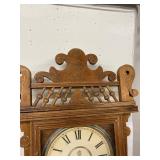 Waterbury Clock Co Wall Regulator Parlor Clock Approx 40in Fair