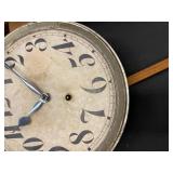 Ingraham Advertising Wall Clock Geo H Johantgen Jeweler Oak Case