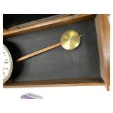 Ingraham Advertising Wall Clock Geo H Johantgen Jeweler Oak Case