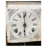 Seth Thomas Oak Gingerbread Wall Clock Approx. 24 in Untested