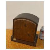 Seth Thomas Mantel Clock Arched Wood Case Approx 12in Untested