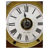 Seth Thomas Antique Mantel Clock Wood Case Pendulum Untested