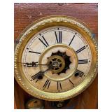 Waterbury Gingerbread Parlor Mantel Clock Victorian Walnut Case