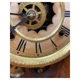 Waterbury Gingerbread Parlor Mantel Clock Victorian Walnut Case