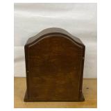 Gilbert 1807 Mantel Clock Vintage Wood Case Mechanical Shelf Clock