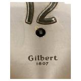 Gilbert 1807 Mantel Clock Vintage Wood Case Mechanical Shelf Clock