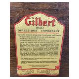 Gilbert 1807 Mantel Clock Vintage Wood Case Mechanical Shelf Clock