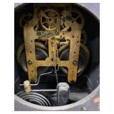 Seth Thomas Antique Mantel Clock Black Adamantine Case Untested