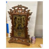 Seth Thomas Antique Shelf Clock Open Escapement Walnut Case Untested