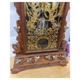 Seth Thomas Antique Shelf Clock Open Escapement Walnut Case Untested