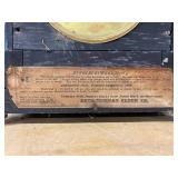 Seth Thomas Adamantine Mantel Clock Label 295 Dime, Untested
