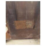 Victorian Style Coca-Cola Advertising Mantel Clock Wood Case Untested