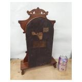 Wm. L. Gilbert Mantel Clock Victorian Walnut Case Approx. 19 In