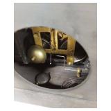 Seth Thomas Adamantine Mantel Clock Egyptian Revival See Photos