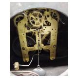 Seth Thomas Antique Adamantine Mantel Clock Faux Marble Case Untested