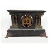 Seth Thomas Adamantine Mantel Clock Case & Movement Incomplete