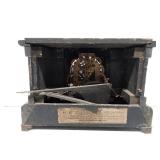 Seth Thomas Adamantine Mantel Clock Case & Movement Incomplete