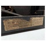 Seth Thomas Adamantine Mantel Clock Case & Movement Incomplete